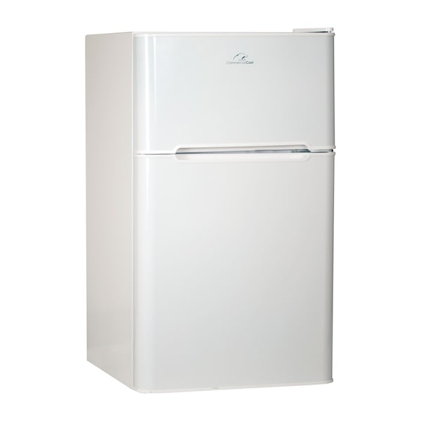 Commercial Cool 3.2 Cu. Ft. 2 Door Refrigerato, Freezer, White CCRD32W - main